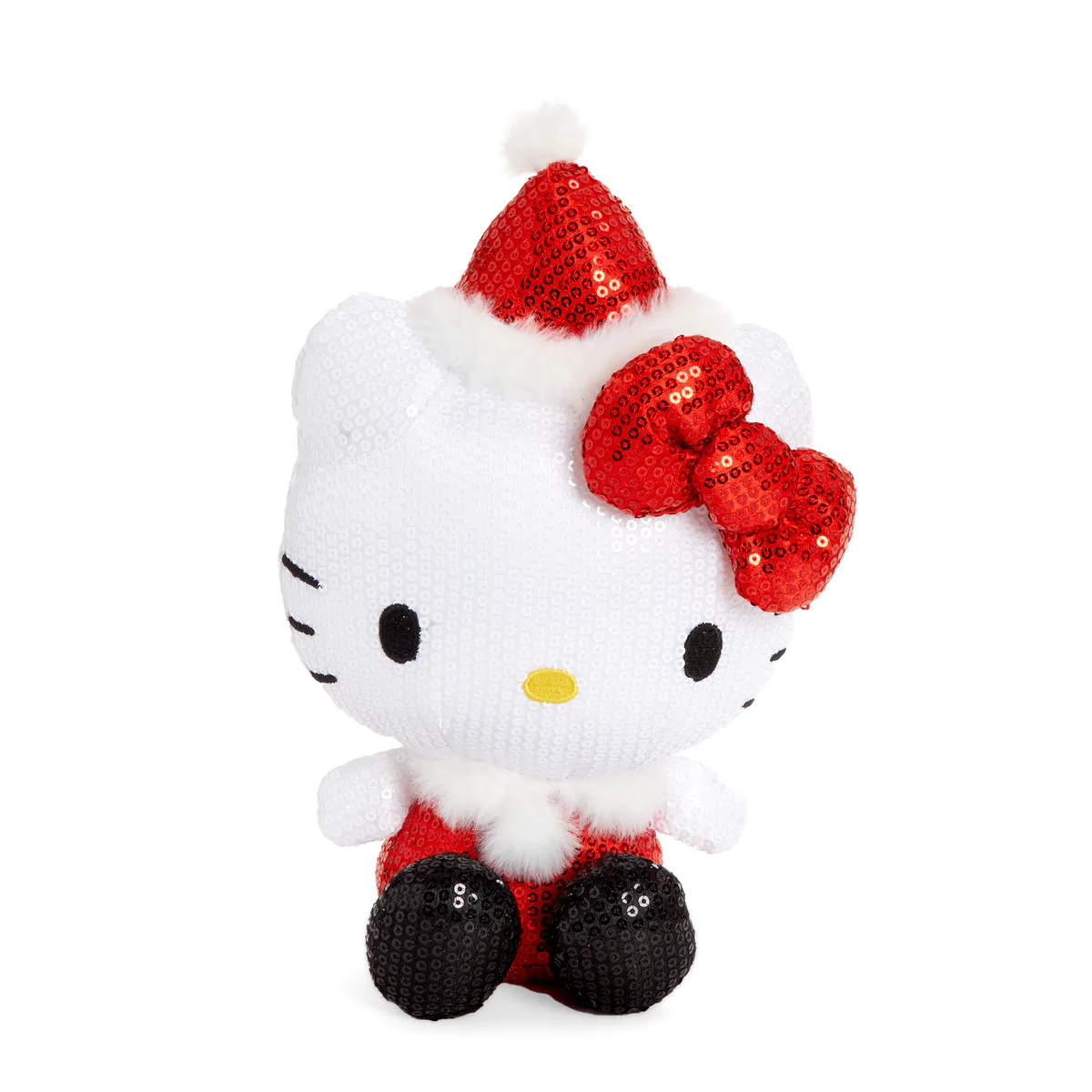TAPPETO GONNA COPERTURA BASE ALBERO DI NATALE 80CM PELUCHE FIOCCHI DI Neve Gold 83522627